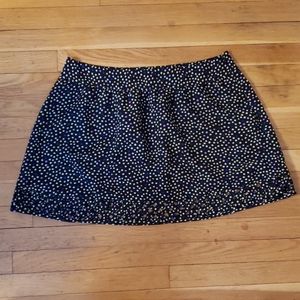 Polkadot Mini Skater Skirt